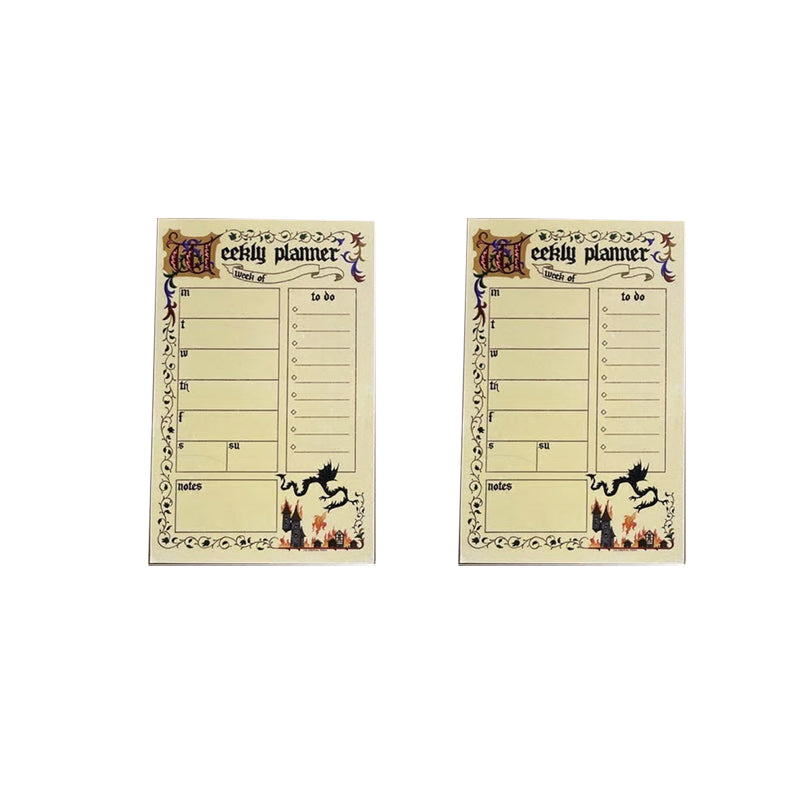 Rynx | Stationery of the medieval notepad series