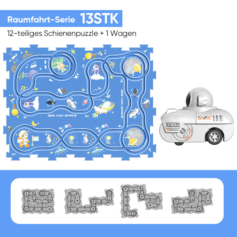 Rynx | Puzzle toy for children with rail vehicles
