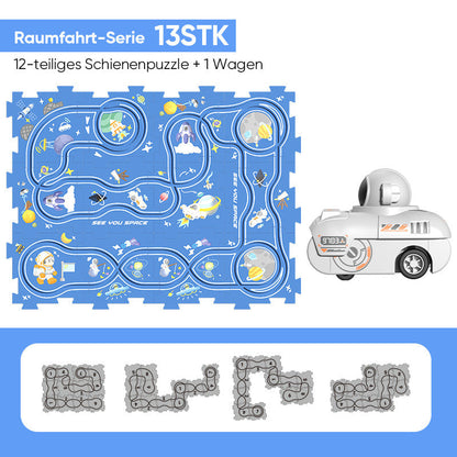 Rynx | Puzzle toy for children with rail vehicles