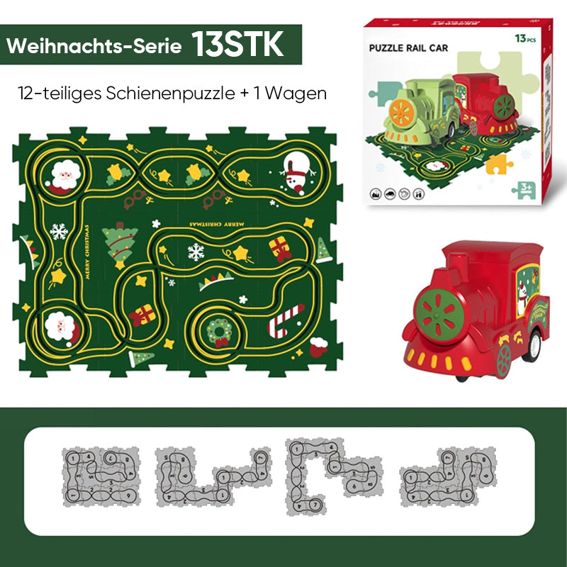 Rynx | Puzzle toy for children with rail vehicles
