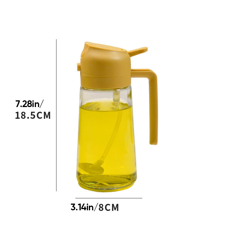 Rynx | 2-In-1 Glass Oil Spray and Dispenser