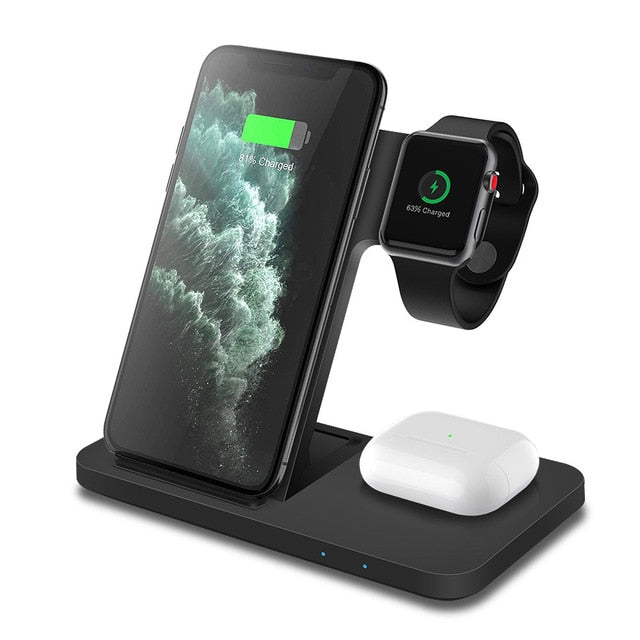 Rynx | 3 in 1 charger for iPhones, Apple Watch & Airpods