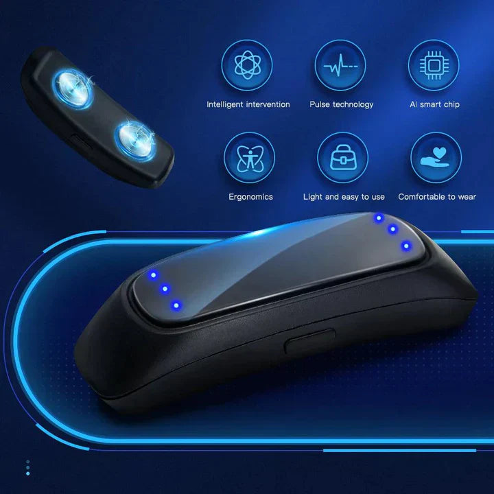 RYNX | Ems Anti-Snoring Device – Portable, Comfortable Sleep Aid, Usb Charging