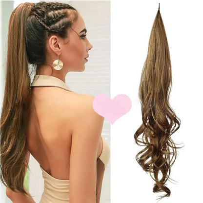 RYNX | in Ponytail – Instant Length and Volume Brown