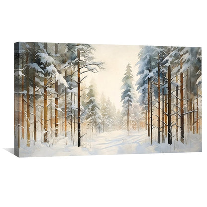 Rynx | Snowfall Serenity Canvas