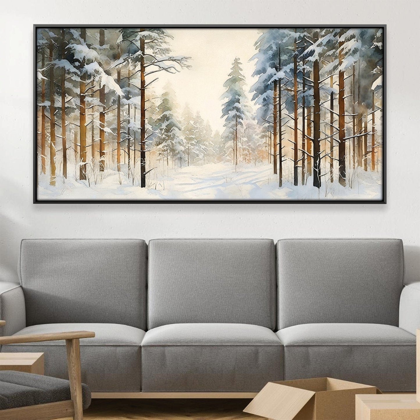 Rynx | Snowfall Serenity Canvas