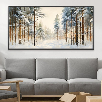 Rynx | Snowfall Serenity Canvas
