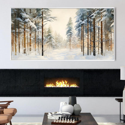 Rynx | Snowfall Serenity Canvas