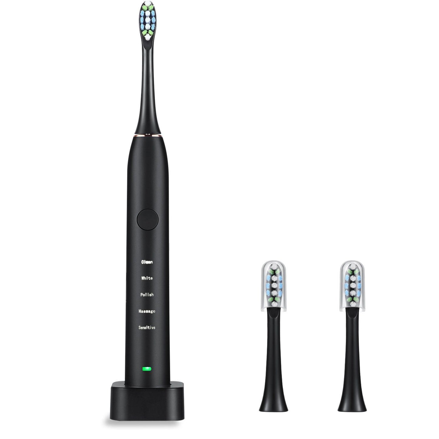 Rynx | Sonic Electric Toothbrush For Adults Magnetic Charging Waterproof IPX7 Replacement Heads Set