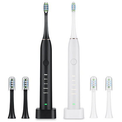 Rynx | Sonic Electric Toothbrush For Adults Magnetic Charging Waterproof IPX7 Replacement Heads Set