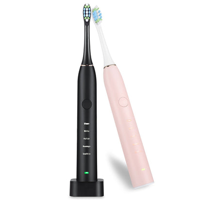 Rynx | Sonic Electric Toothbrush For Adults Magnetic Charging Waterproof IPX7 Replacement Heads Set