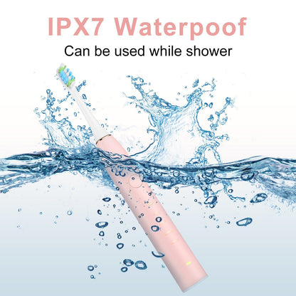 Rynx | Sonic Electric Toothbrush For Adults Magnetic Charging Waterproof IPX7 Replacement Heads Set