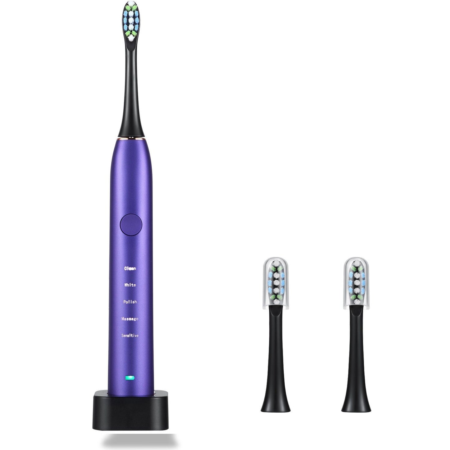 Rynx | Sonic Electric Toothbrush For Adults Magnetic Charging Waterproof IPX7 Replacement Heads Set