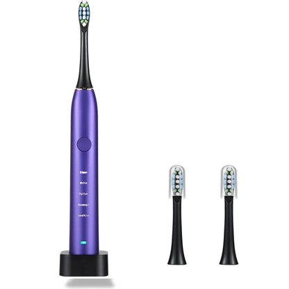 Rynx | Sonic Electric Toothbrush For Adults Magnetic Charging Waterproof IPX7 Replacement Heads Set