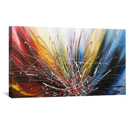 Rynx | Spectrum Splat Canvas