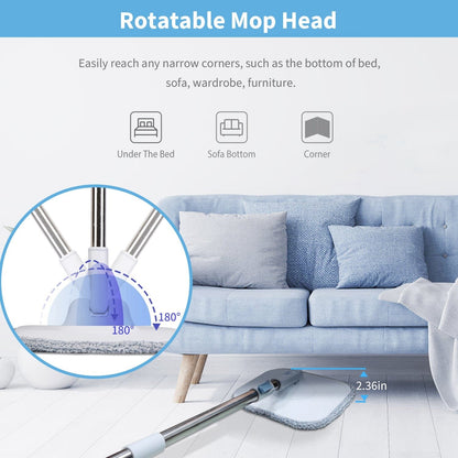 Rynx | Spin Mop and Bucket with Wringer Set