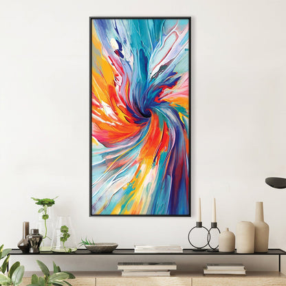 Rynx | Spiral Spectrum Canvas