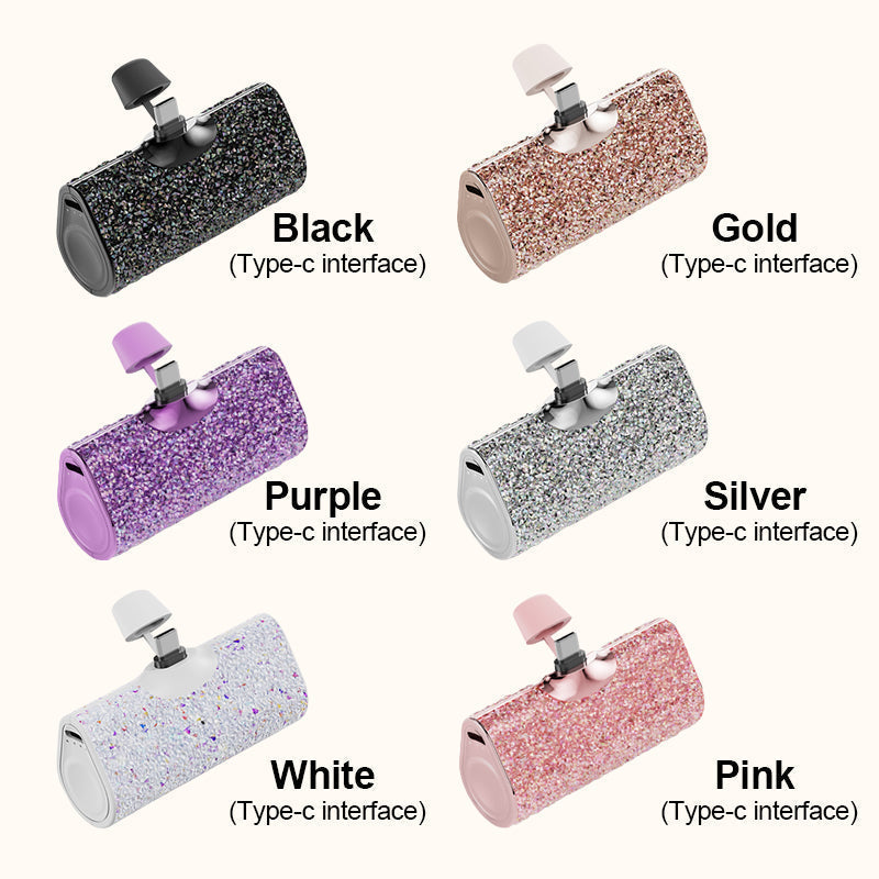 RYNX | [Creative & Practical Gifts] Portable Mini-Powerbank Pink (iPhone surface) 5000mAh