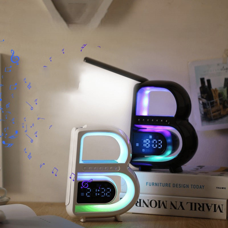 Rynx | BeatGlow - Intelligent alarm clock with RGB light and wireless speaker