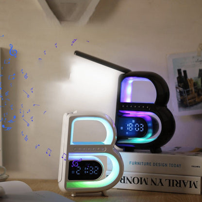 Rynx | BeatGlow - Intelligent alarm clock with RGB light and wireless speaker