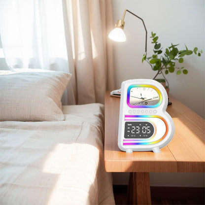 Rynx | BeatGlow - Intelligent alarm clock with RGB light and wireless speaker