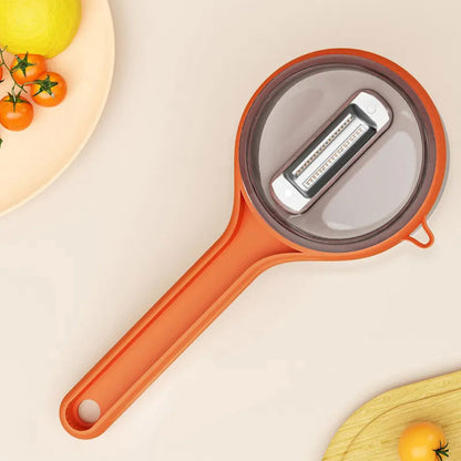 Rynx | Peely - Multifunctional Peeler with Collection Container for Residues
