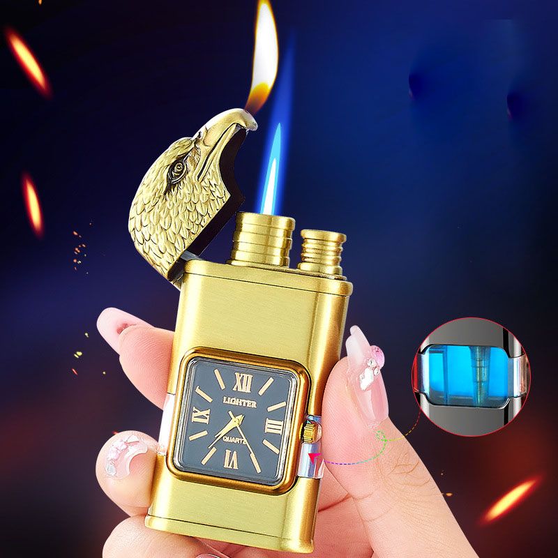 RYNX | Vintage Watch Bezel Jet Flame Pocket Lighter
