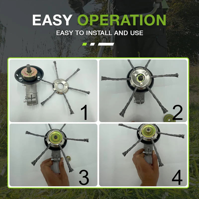 RYNX | Grass Trimmer Head Made Of Steel Wire