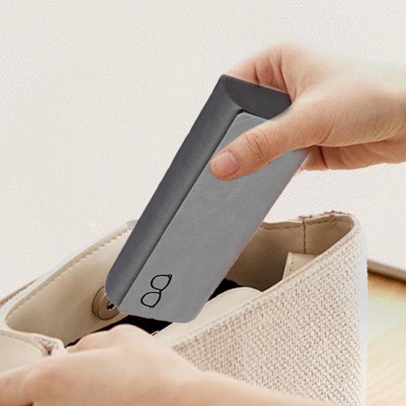 RYNX | Minimalistic Glasses Case Made Of Hard Leather