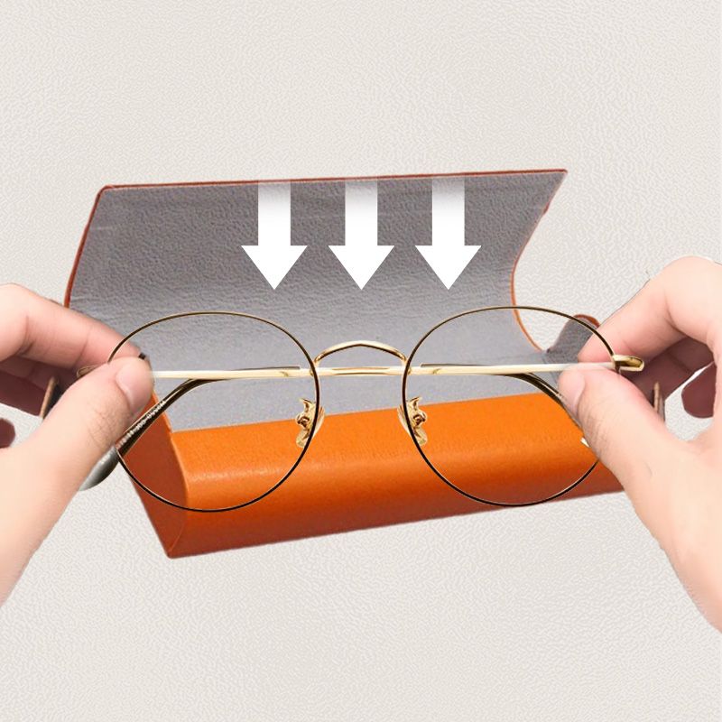 RYNX | Minimalistic Glasses Case Made Of Hard Leather