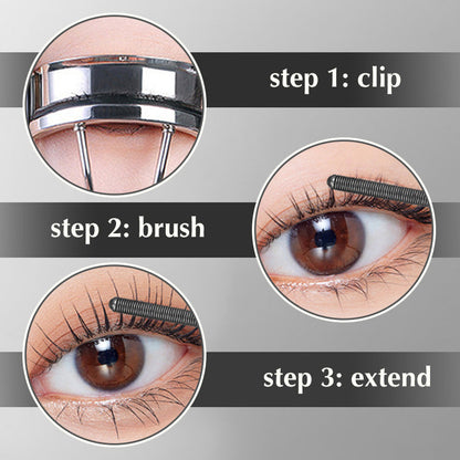 RYNX | 3D Curling Metal Curlers Mascara - Waterproof & Long-Lasting