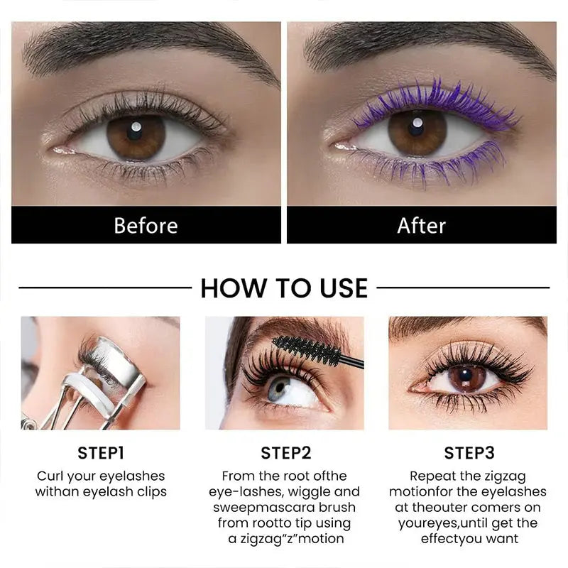 Rynx | Vivid Waterproof Mascara – long-lasting color-intensive lash definition