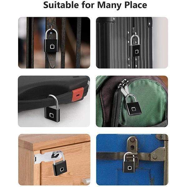 Rynx | Limited Time Portable Fingerprint Lock, Smart Door Lock with Theft Protection