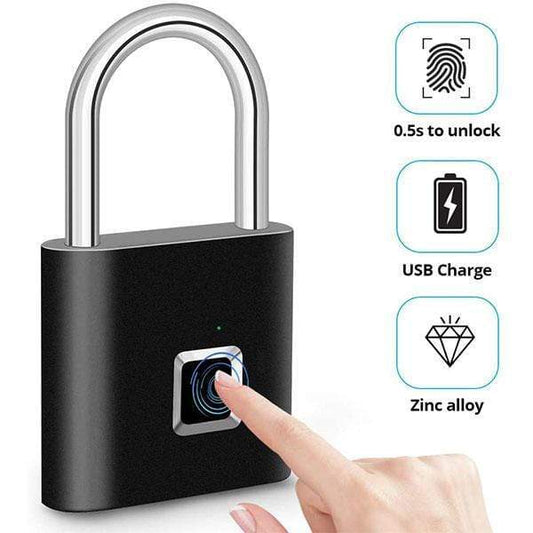 Rynx | Limited Time Portable Fingerprint Lock, Smart Door Lock with Theft Protection