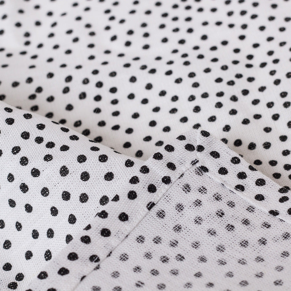 Rynx | Linen Napkins Dots White 4 Piece Set