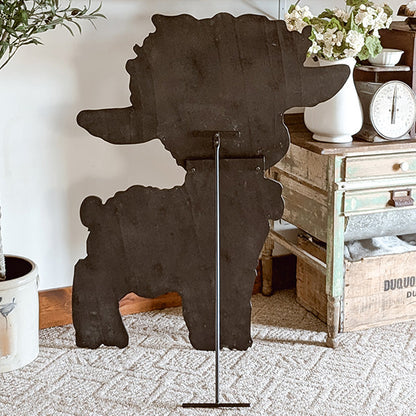 Rynx | Easter Animal Outdoor Wooden Customer Signs on Metal Stands, Choose Your Style