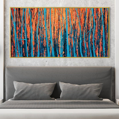 Rynx | Striped Trees Canvas
