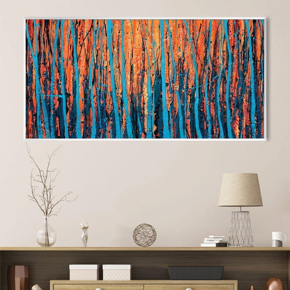 Rynx | Striped Trees Canvas