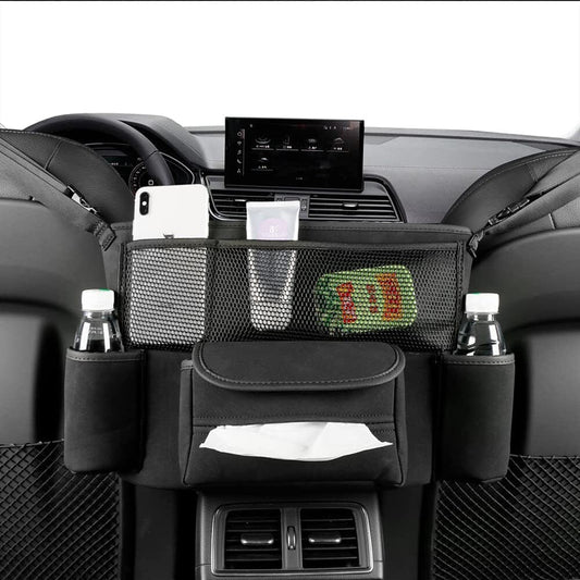 Rynx | Suede Large Capacity Car Bag Holder