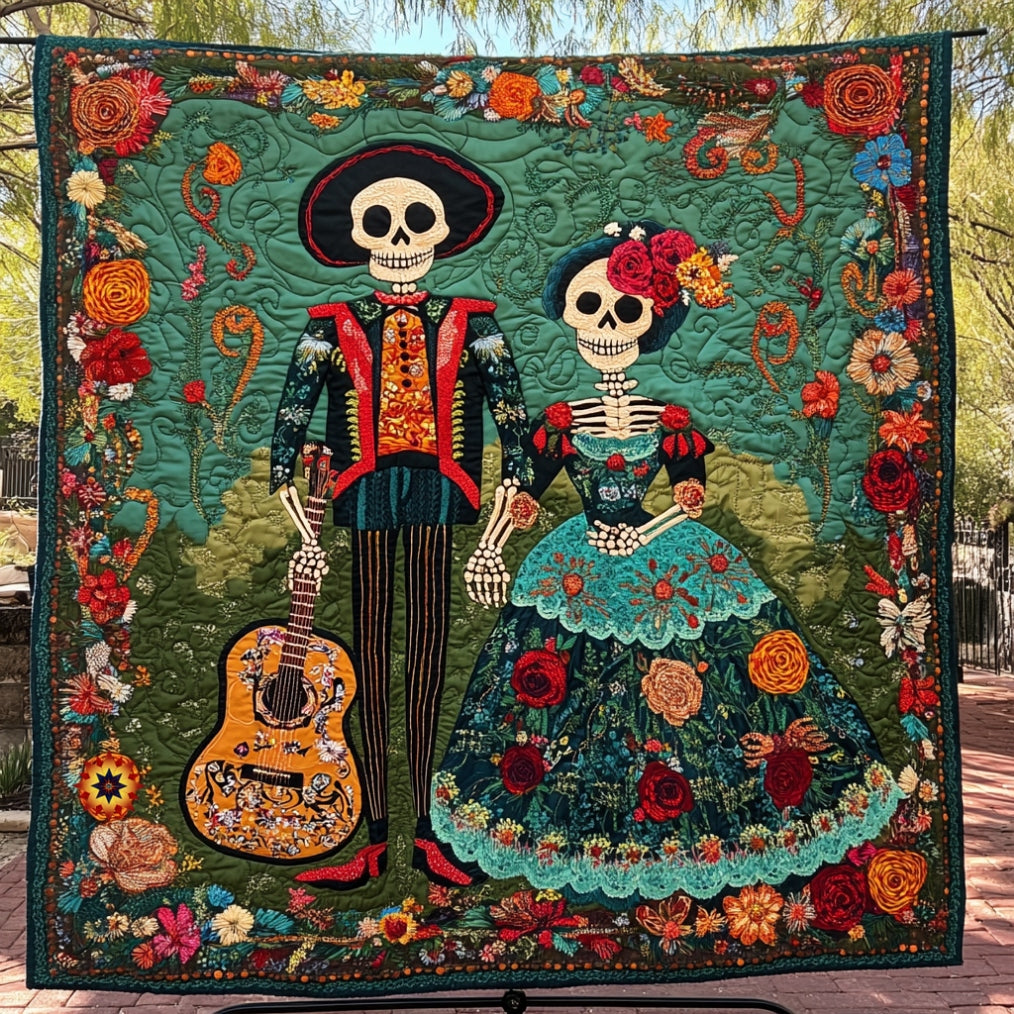 Rynx | Sugar Skull Day of the Dead Quilt