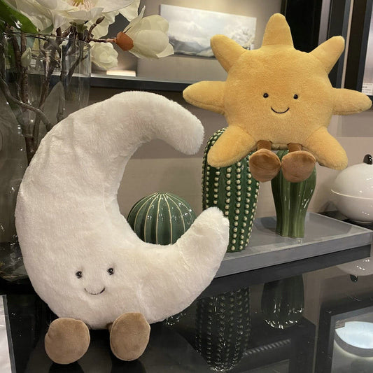 Rynx | Sun & Moon Happy Plush Pillow