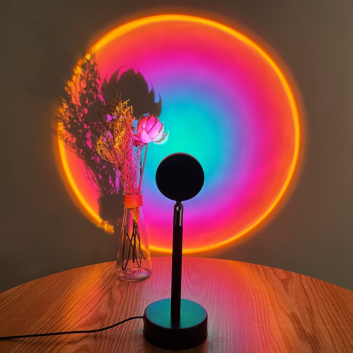 Rynx | GlowDusk – Sunset Lamp with Adjustable Colors and Angles