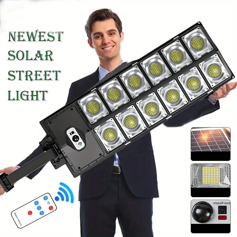 Rynx | Super Bright 360 LED 3 Speeds Double Row Solar Light