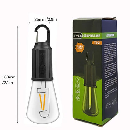 Rynx | Retro New Outdoor Camping Type-C Charging Lightbulb