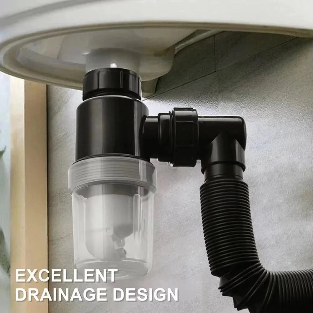 Rynx | Stainless Steel Drain Pipe – Clog-Free & Odor Neutral