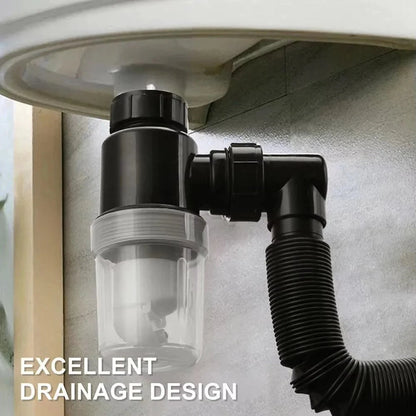 Rynx | Stainless Steel Drain Pipe – Clog-Free & Odor Neutral