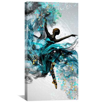 Rynx | Teal Ballerina Canvas