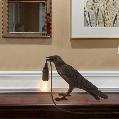 Rynx | The Gothic Crow USB Port Lamp