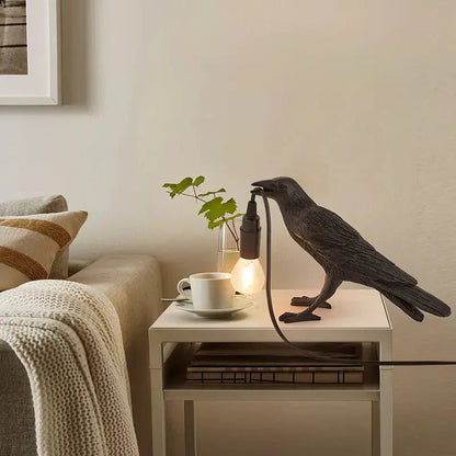Rynx | The Gothic Crow USB Port Lamp