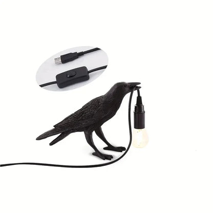 Rynx | The Gothic Crow USB Port Lamp